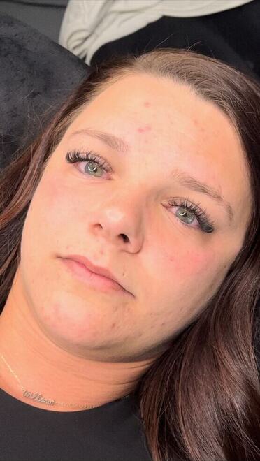 Lash and brow work by Alyssa Diaz at Plush Beauty Bar