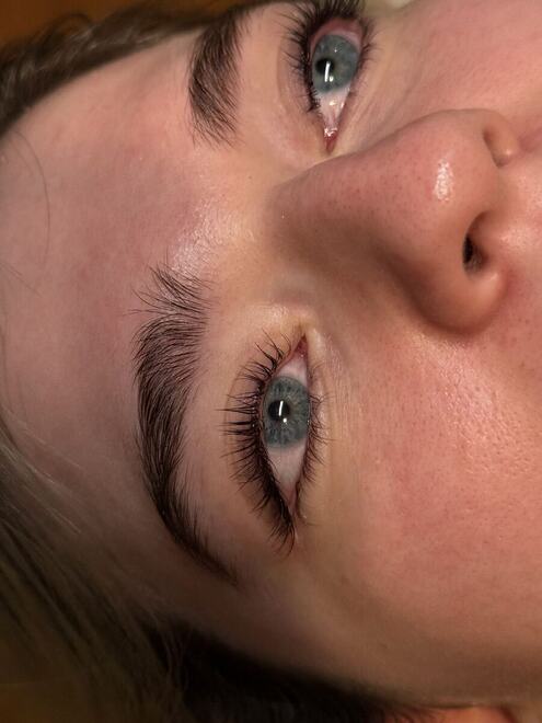 Skin and brow work by Brynn Fox at Plush Beauty Bar